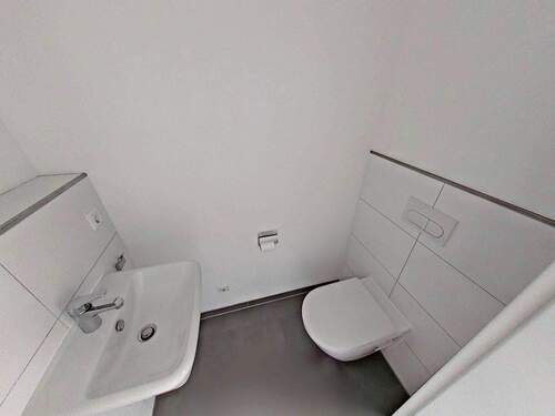 Gäste-WC im Eingangsbereich - 