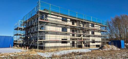 Außenansicht - +++Erstbezug+++ 3,5-Raum Obergeschosswohnung mit Balkon in neuem Wohngebiet zu vermieten