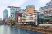 Außenansicht - Schöne Büroräume direkt im Medienhafen im CoworkingSpace - All-in-Miete