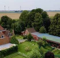 Ein Anwesen zum Verlieben- Wohnen, Tierhaltung und Ferienvermietung auf einem Grundstück vereint - Kronprinzenkoog