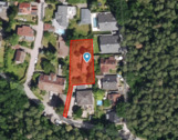 Grundstück gesamt ca. 945qm (Skizze) - Grundstück in Schwabach