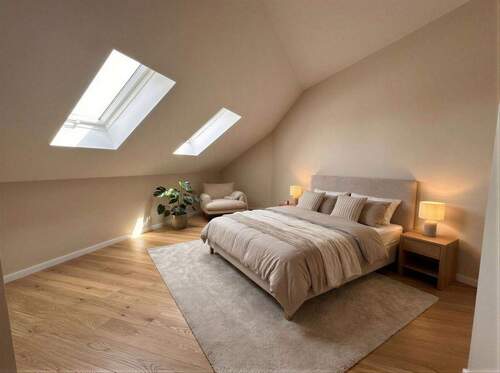 Schlafzimmer (KI-unterstützt) - 