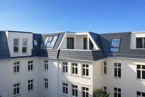 Dachansicht Photovoltaikziegel - 