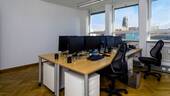 Büroraum 1 - Provisionsfrei: Moderne, möblierte Bürofläche am Feuersee in Stuttgart-West