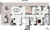 Grundriss Penthouse - 