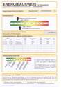 Auszug Energieausweis - 