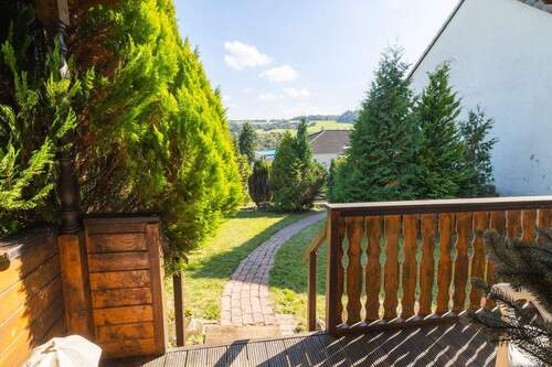 Blick von der Eingangsterrasse - 