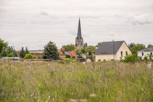 Blick nach Lützen - 