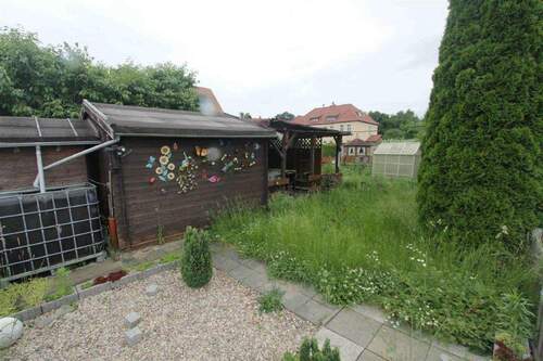 Garten m. Gartenhaus - 