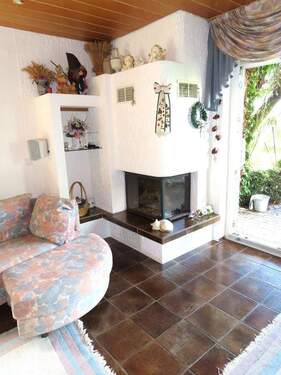 Kamin im Wohnzimmer - 