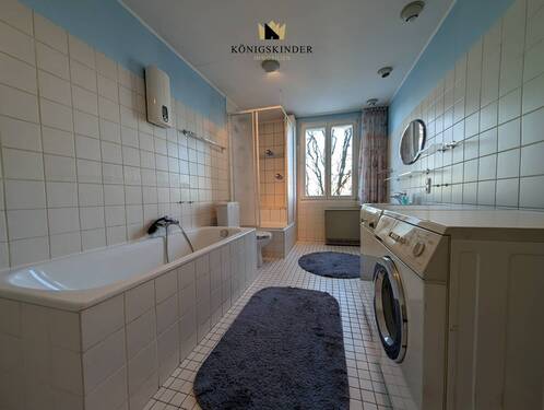 Badezimmer - Etagenwohnung mit 96,00 m&sup2; in Wuppertal zum Kaufen