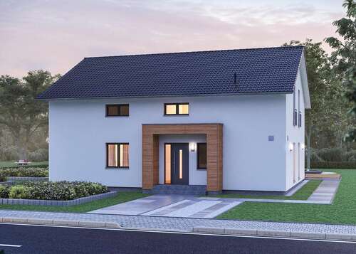 Hausansicht - 6 Zimmer Einfamilienhaus zum Kaufen in Borna