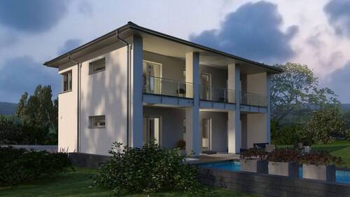 Ansicht Garten - 5 Zimmer Einfamilienhaus zum Kaufen in Kinderbeuern
