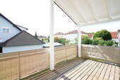 großer Balkon - 