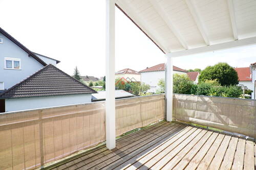 großer Balkon - 