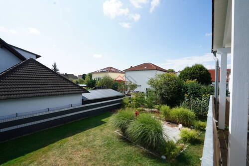 Aussicht vom Balkon - 