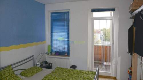 Schlafraum mit Balkonzugang - 