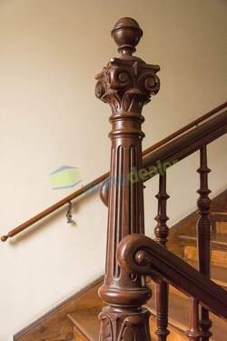 Detailansicht Treppenhaus - 