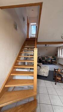 Treppe zum Dachgeschoss - 
