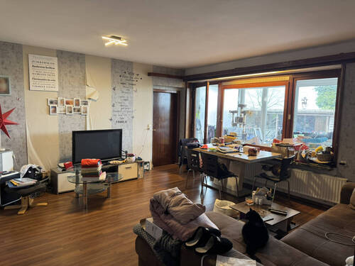 Wohnzimmer Erdgeschoss - Mehrfamilienhaus, Wohnhaus mit 157,40 m&sup2; in Krempe zum Kaufen