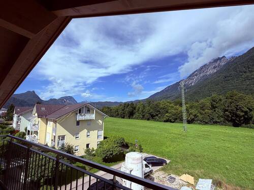 Ausblick Süd-West Balkon - Neubau Dachgeschoßwohnung mit hellen Räumen, Balkon und wunderbarem Ausblick!