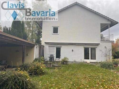 Ansicht Westseite Garten - Grundstück in München