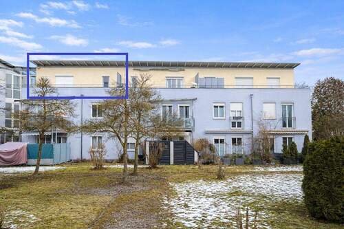 Ansicht Innenhof - 2 Zimmer Etagenwohnung zum Kaufen in Altötting