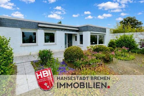 Außenansicht - Blockdiek Attraktiver Bungalow zum Wohlfühlen mit Garage