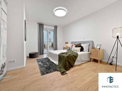 Schlafzimmer (2) - Perfekt für Familien: Großzügige 4-Zimmer-Wohnung mit Balkon! Neubau inklusive Einbauküche