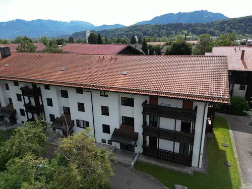 Vogelperspektive - 3 Zimmer Etagenwohnung in Bad Tölz