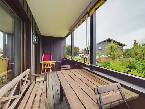 Balkon vor dem Wohnzimmer - 