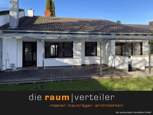 Titelbild - Erstbezug nach Komplett-Renovierung, RMH Feldkirchen-Westerham, 5 Zimmer, Südgarten