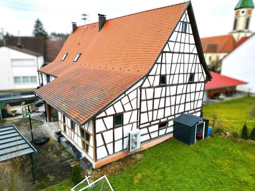 Ansicht vom Scheunenteil - 