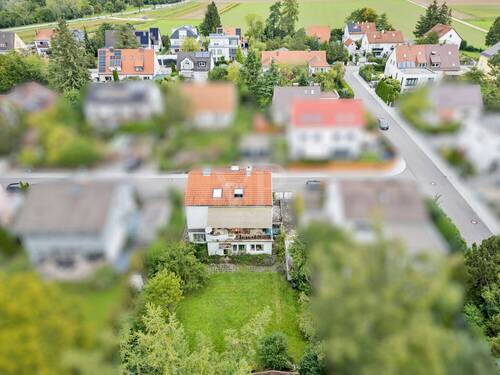 Drohnenansicht II - Grundstück zum Kaufen in Gräfelfing