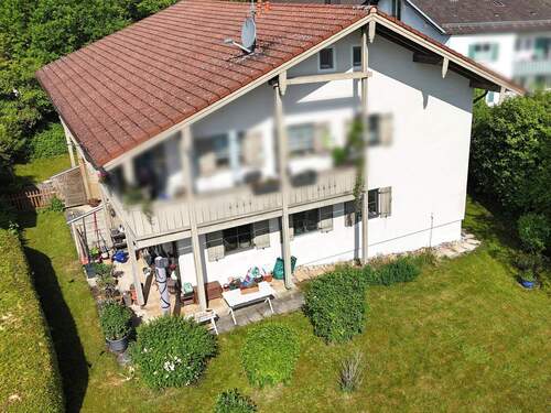 Außenansicht EG Wohnung - 2 Zimmer Etagenwohnung in Rimsting