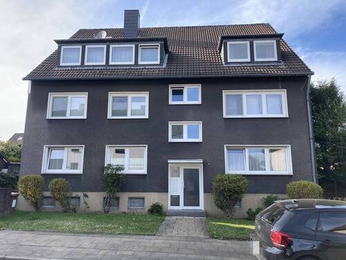 Ansicht - 2-Zimmer Dachgeschosswohnung mit Garage und Einbauküche in Essen-Dellwig