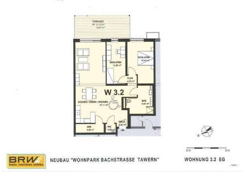 Bild 4 - Etagenwohnung mit 111,30 m&sup2; in Tawern zum Kaufen