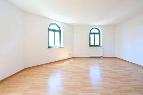 Wohnzimmer - 1 Zimmer Etagenwohnung zur Miete in Chemnitz