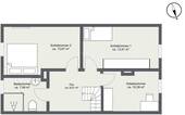 Dachgeschoss Grundriss - 