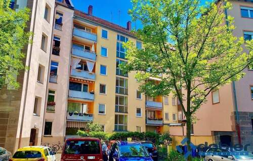 Wohnhaus Holzgartenstrasse.jpg - Praktische 3-Zimmer-Wohnung mit Balkon in Nbg.-Süd Holzgartenstrasse