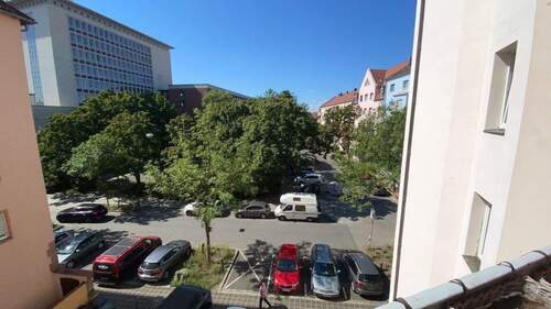 Ausblick vom Balkon - 