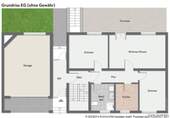 Grundriss EG - 9 Zimmer Mehrfamilienhaus, Wohnhaus in Karlsruhe