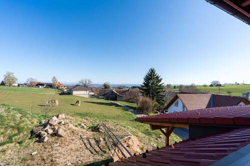 Aussicht Süd - Einfamilienhaus mit 167,00 m&sup2; in Görwihl zum Kaufen