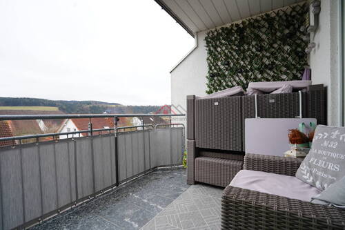 Balkon - 3 Zimmer Etagenwohnung in Tuttlingen