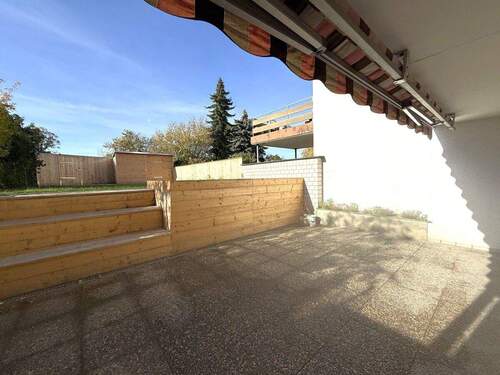 Teilüberdachte Terrasse - 