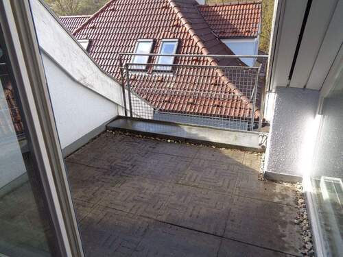 Dachbalkon / Loggia - Etagenwohnung mit 57,00 m&sup2; in Stuttgart zum Kaufen