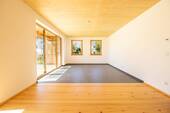 Wohn- und Essbereich - Erstbezug! Hochwertige Gartenwohnung mit ca. 90 m² Gartenanteil in ruhiger Lage