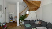 Wohnzimmer - 2 Zimmer Etagenwohnung zur Miete in Trier