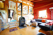 Wohnzimmer im Anbau - 