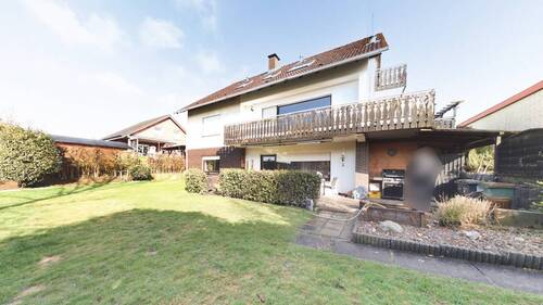 Ansicht - Wohnen im Grünen: 2 Zimmer mit Terrasse, Garten & Stellplatz